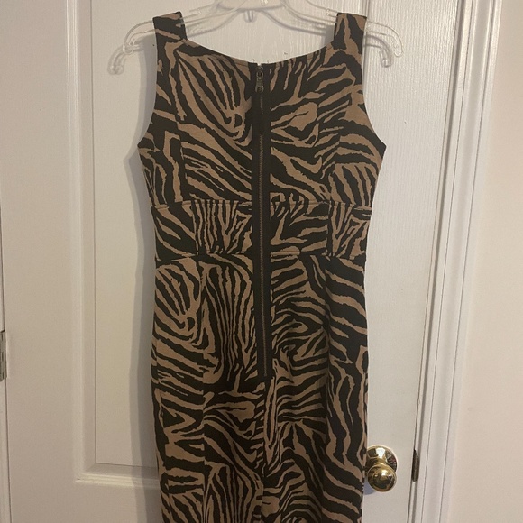 Leslie Stuart leopard dress size 4 - Picture 3 of 6